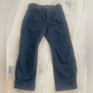 H&M Black wind/waterproof ski pants size 10-11Y unisex